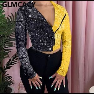 Half & Half Bandanna Crop Jacket